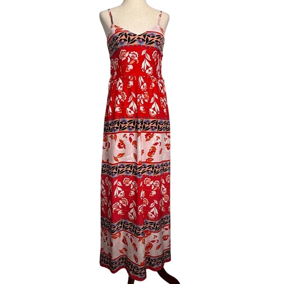 Parker Maxi Dress Floral‎ Print Sleeveless Casual Summer Dress XS - Picture 1 of 8